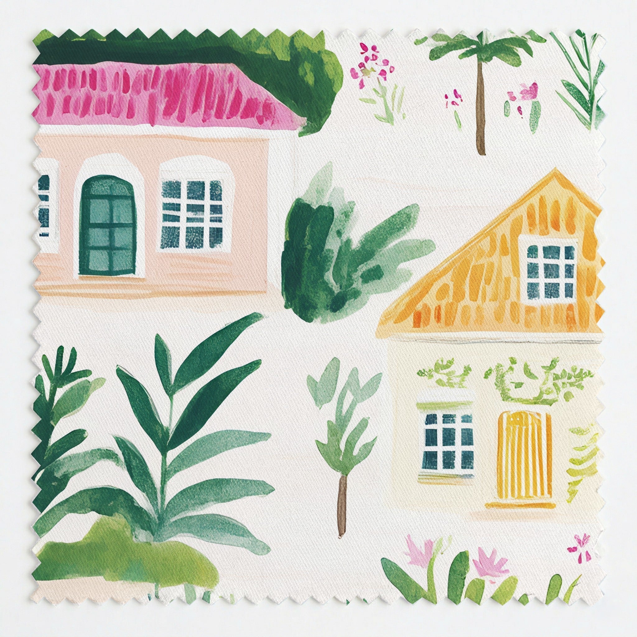 Seaside Village - Fabric - Benton Lane Home - Lemon Park