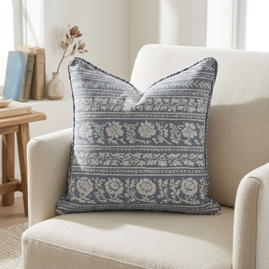 Seaside Whisper Throw Pillow - Benton Lane Home - Lemon Park