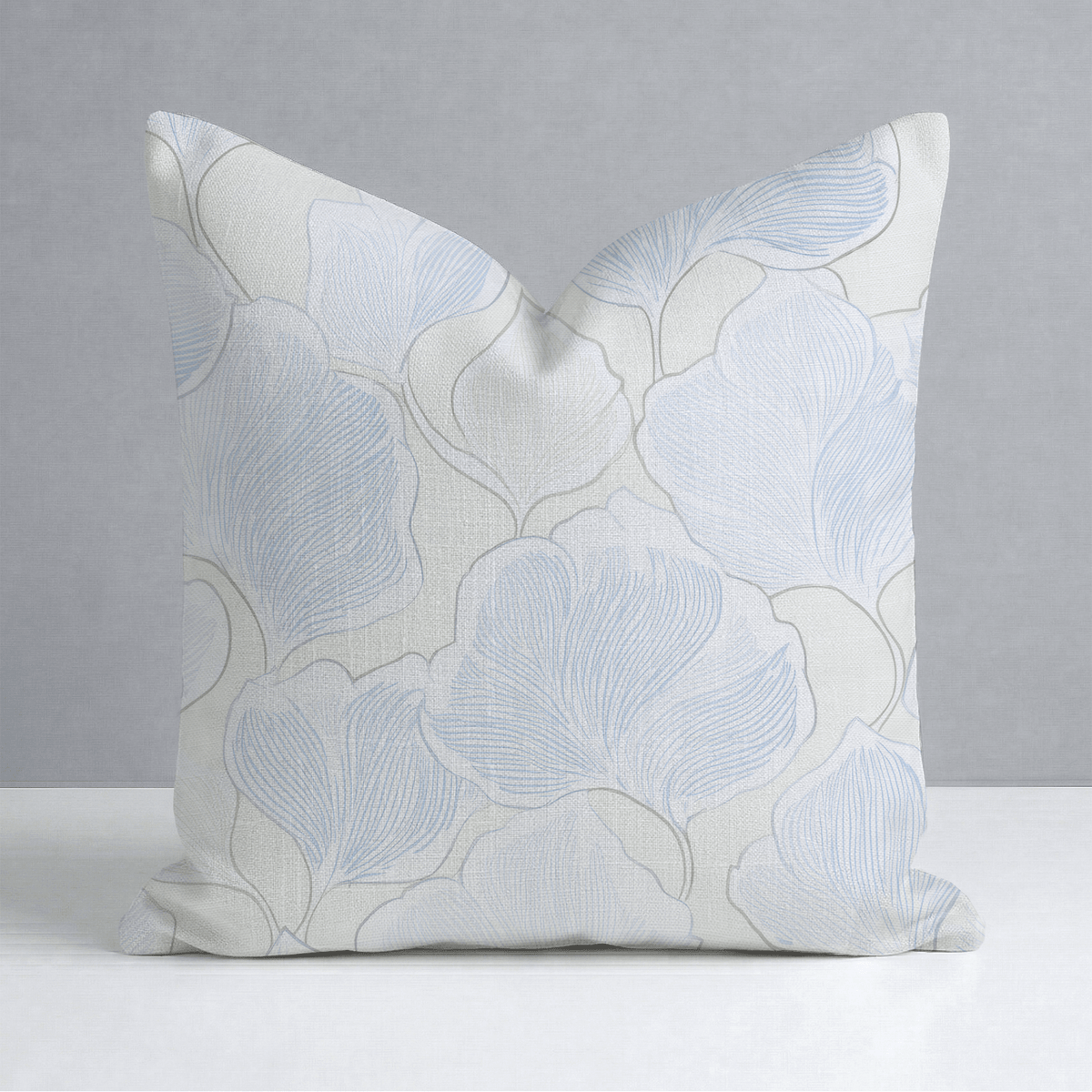 Second Frost Throw Pillow - Lemon Park