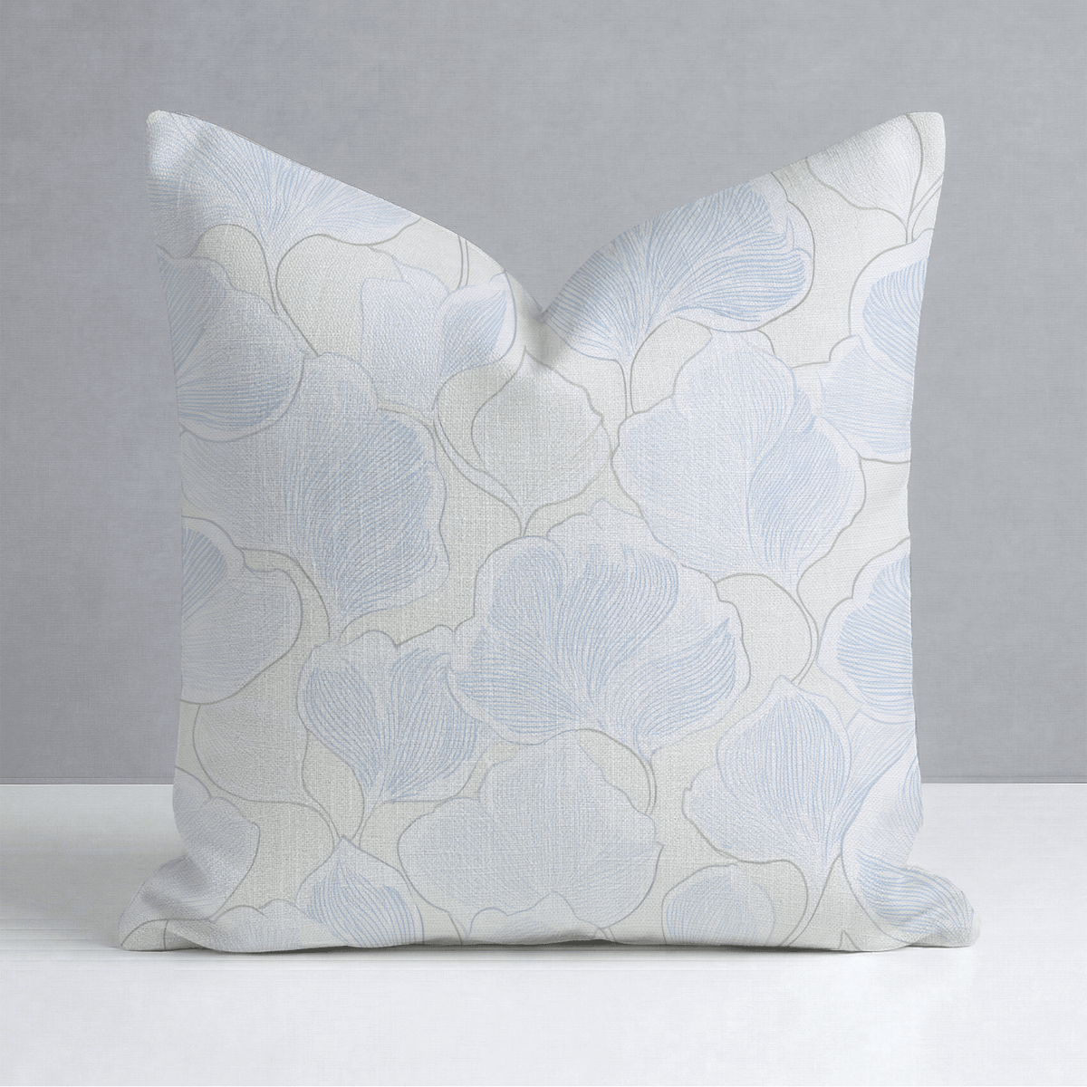Second Frost Throw Pillow - Lemon Park