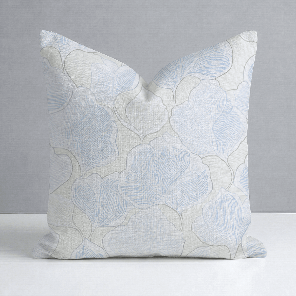 Second Frost Throw Pillow - Lemon Park