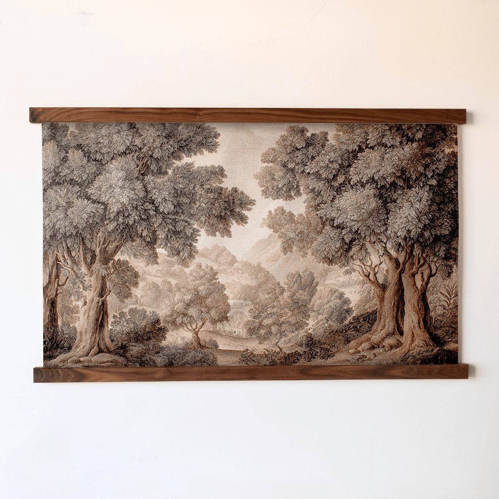 Sepia Grove Study - Tapestry - Benton Lane Home - Painted Paper