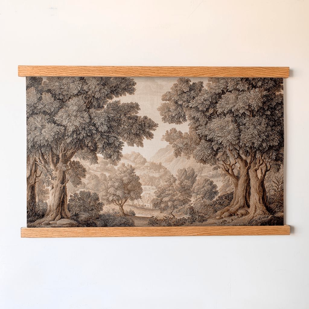 Sepia Grove Study - Tapestry - Benton Lane Home - Painted Paper