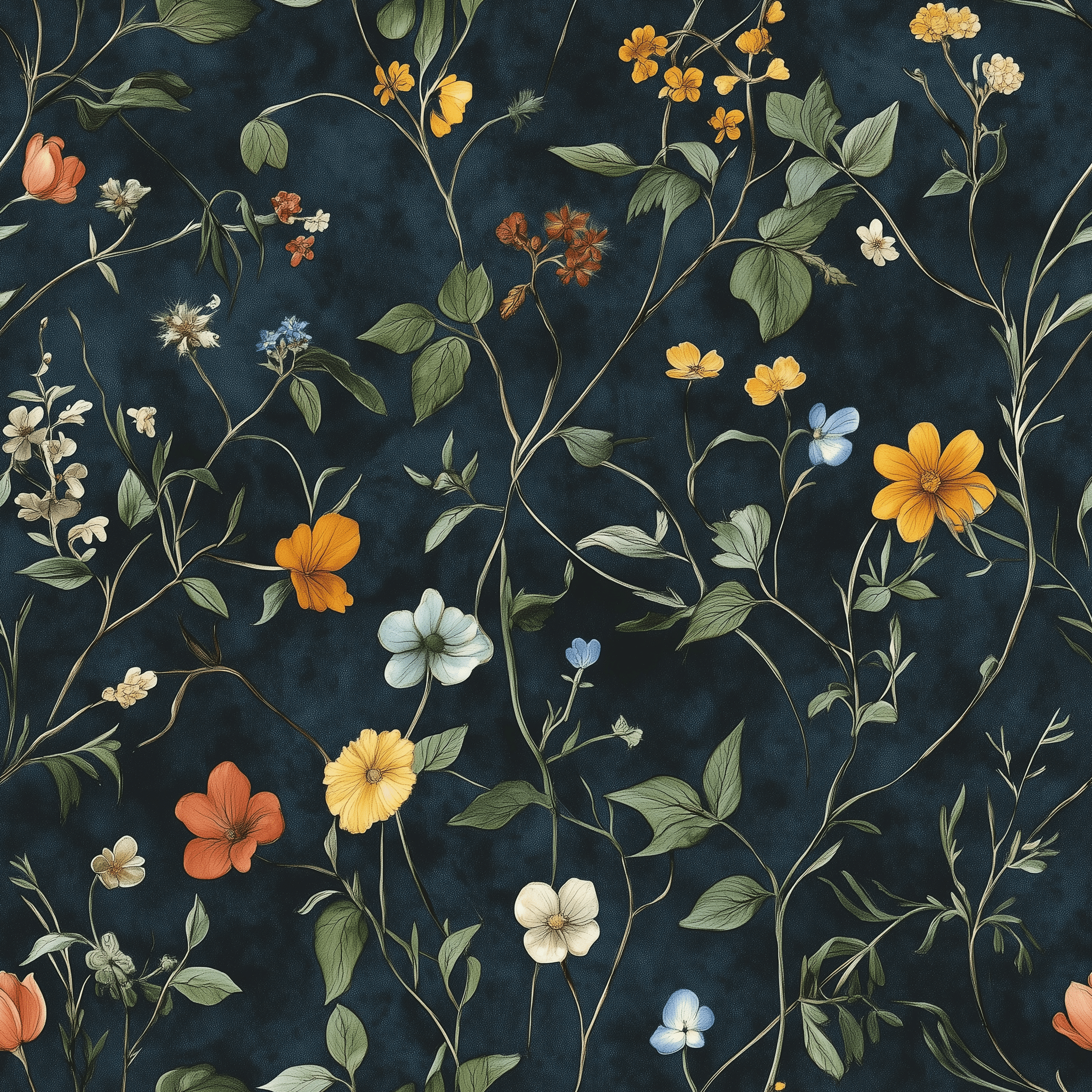 Seraphina Wallpaper - Benton Lane Home - Painted Paper