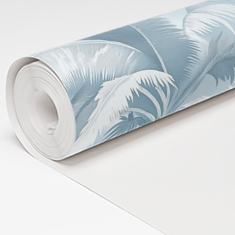 Serene Palm Wallpaper - Benton Lane Home - Painted Paper