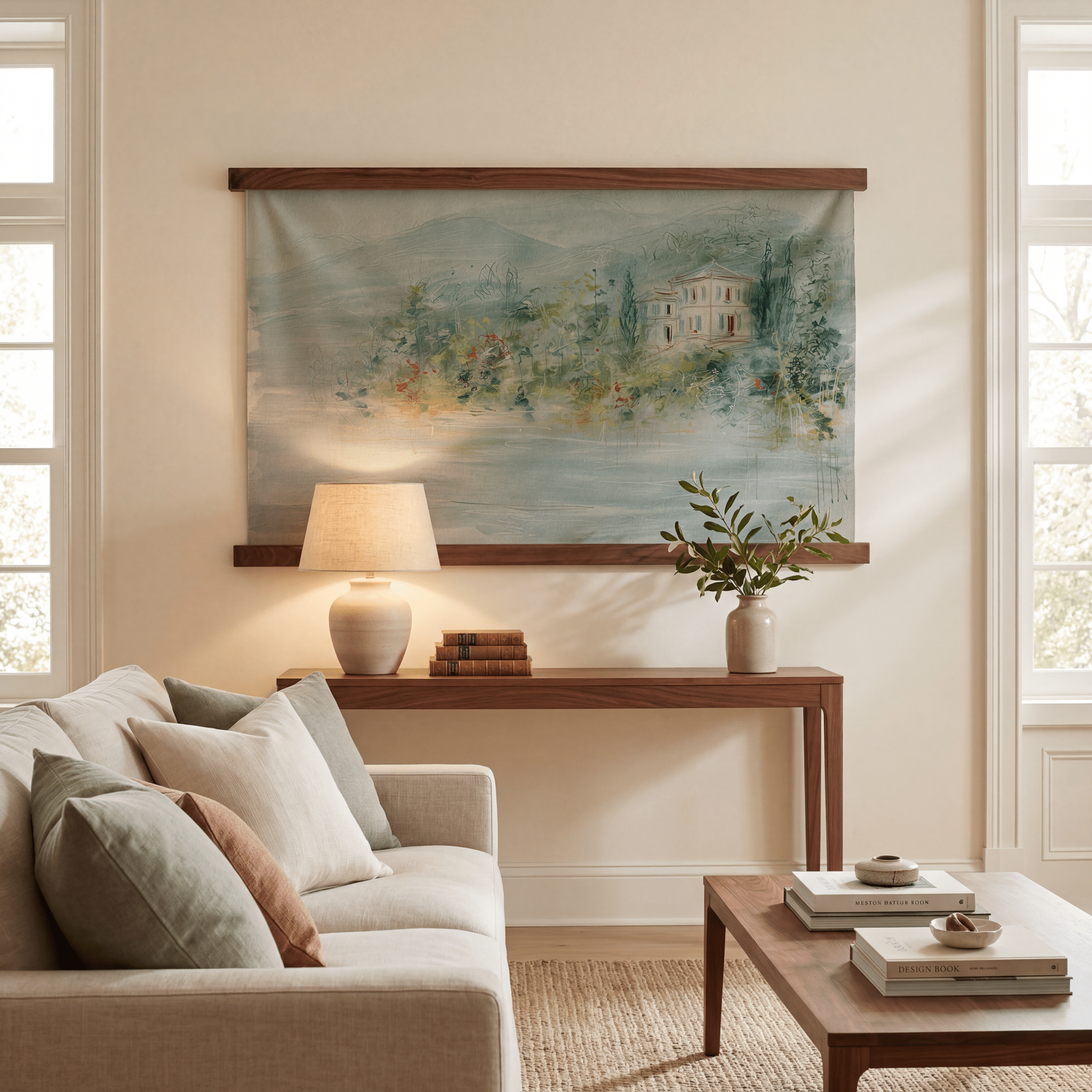 Serene Shore - Tapestry - Benton Lane Home - Lemon Park