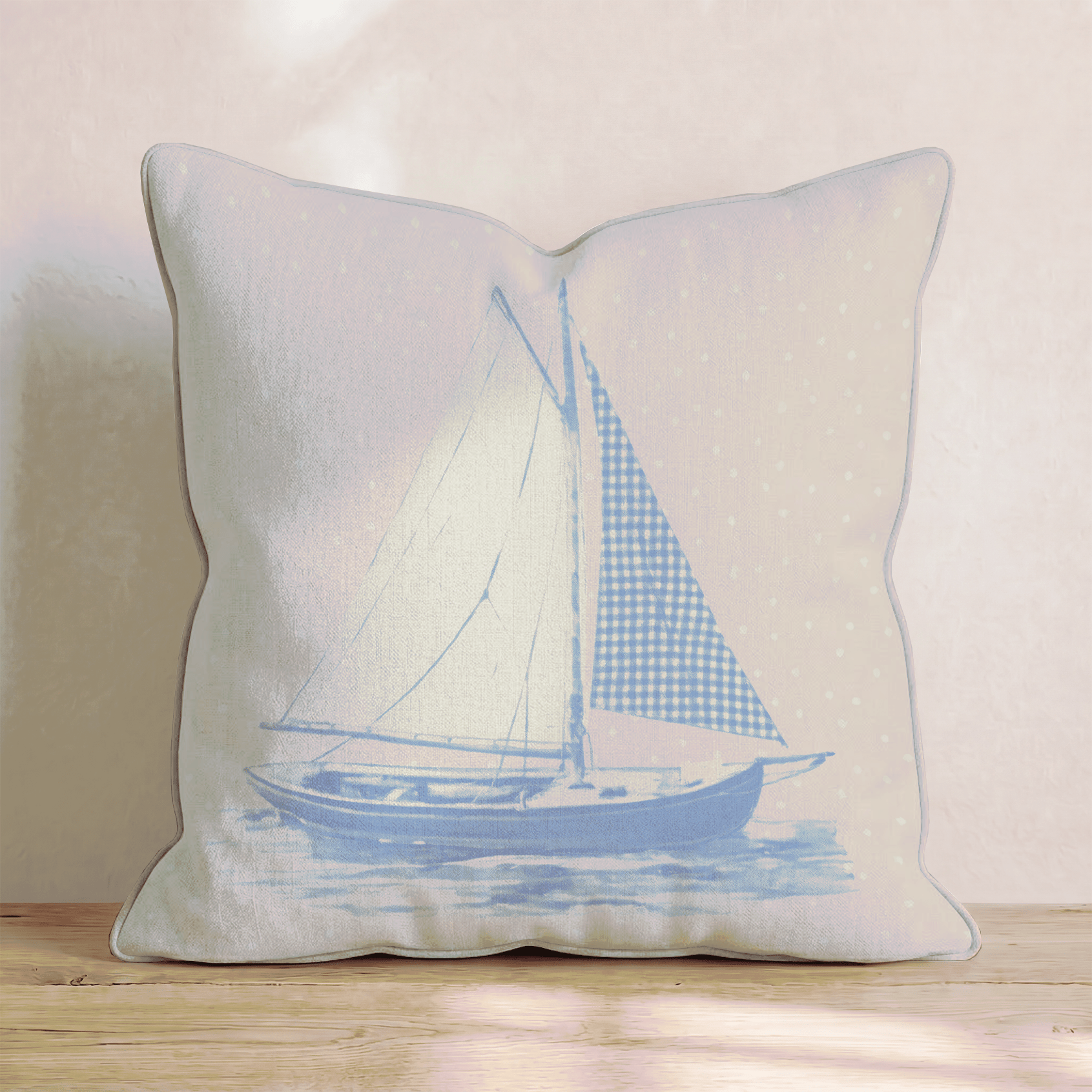 Set Sail Throw Pillow - Benton Lane Home - Hillcroft Home