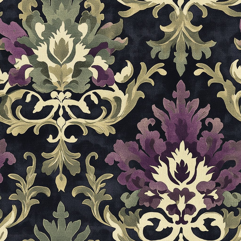 Shadow Damask - Benton Lane Home - Painted Paper