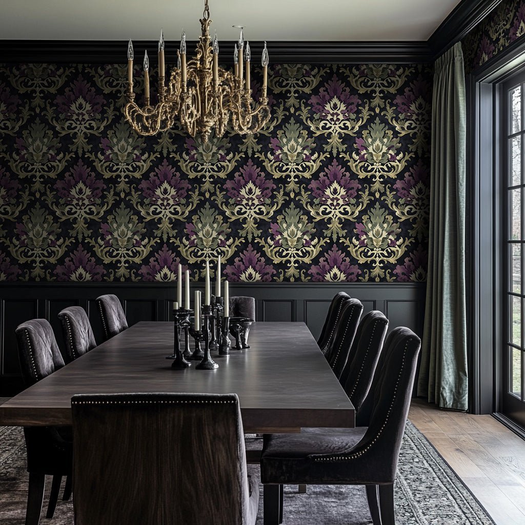 Shadow Damask - Benton Lane Home - Painted Paper