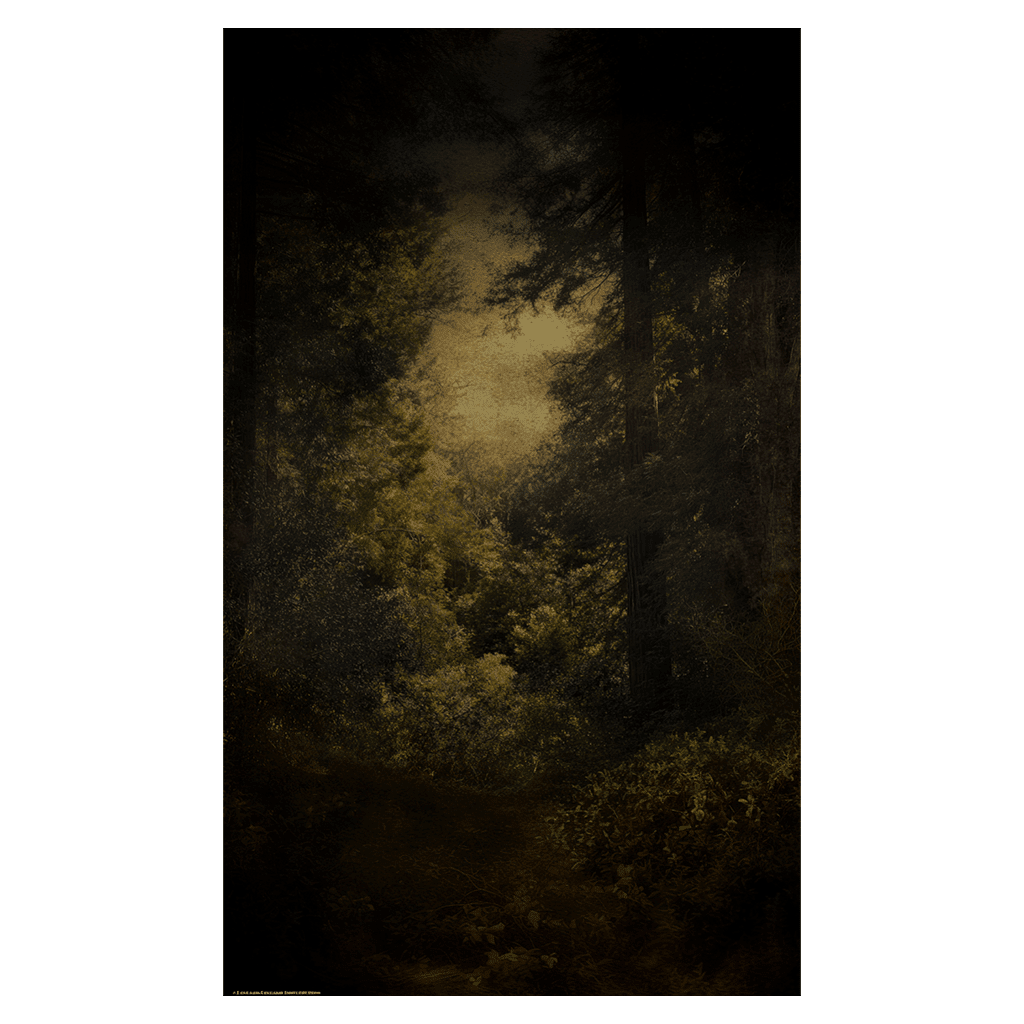 Shadowed Forest - Tapestry - Benton Lane Home - Painted Paper