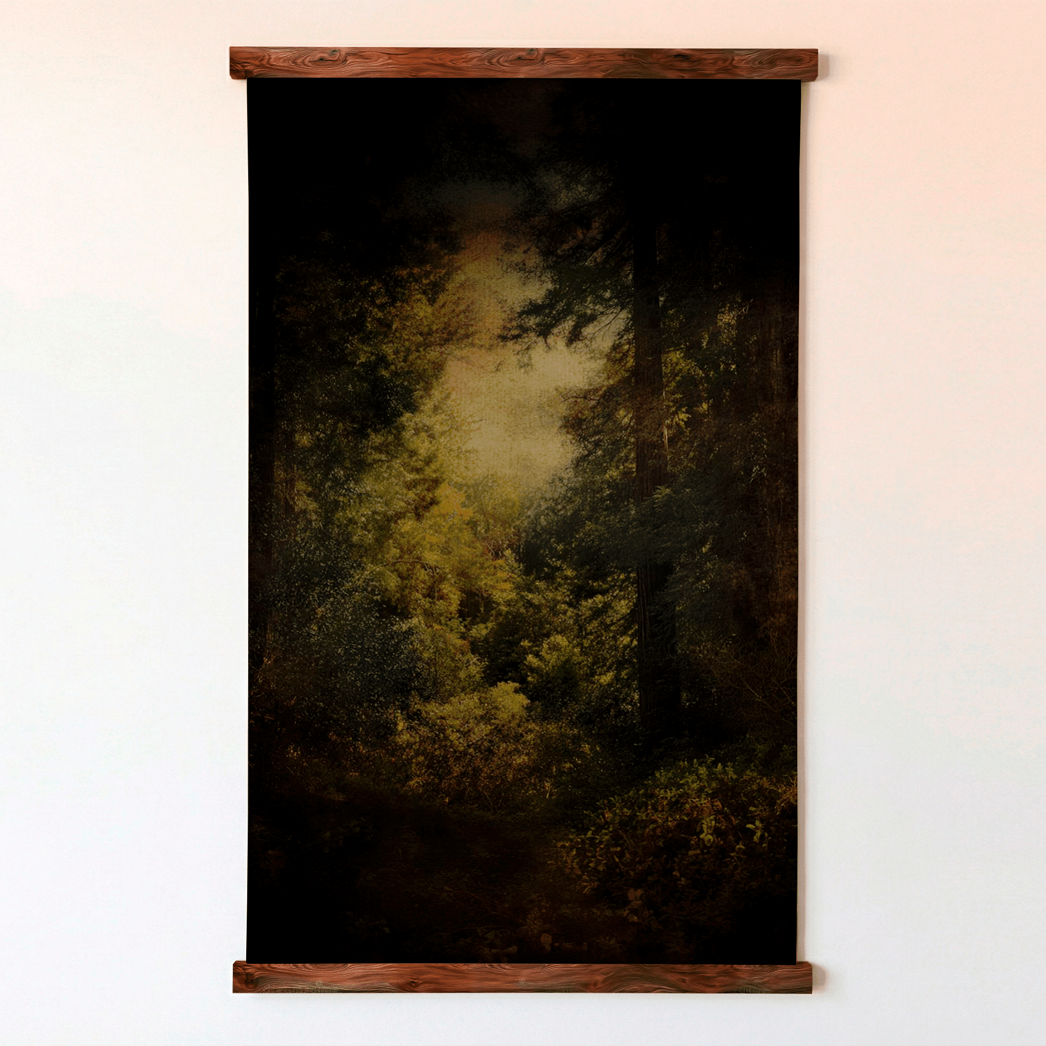 Shadowed Forest - Tapestry - Benton Lane Home - Painted Paper