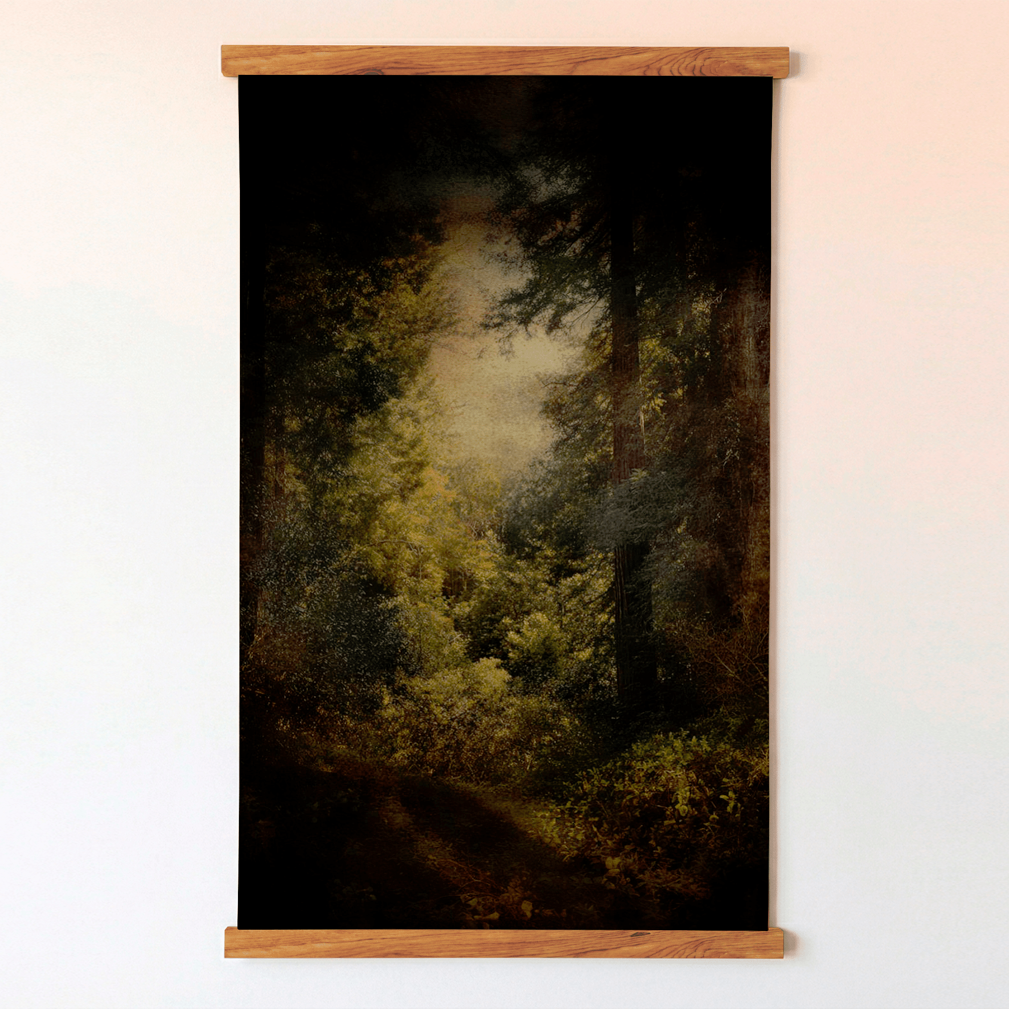 Shadowed Forest - Tapestry - Benton Lane Home - Painted Paper