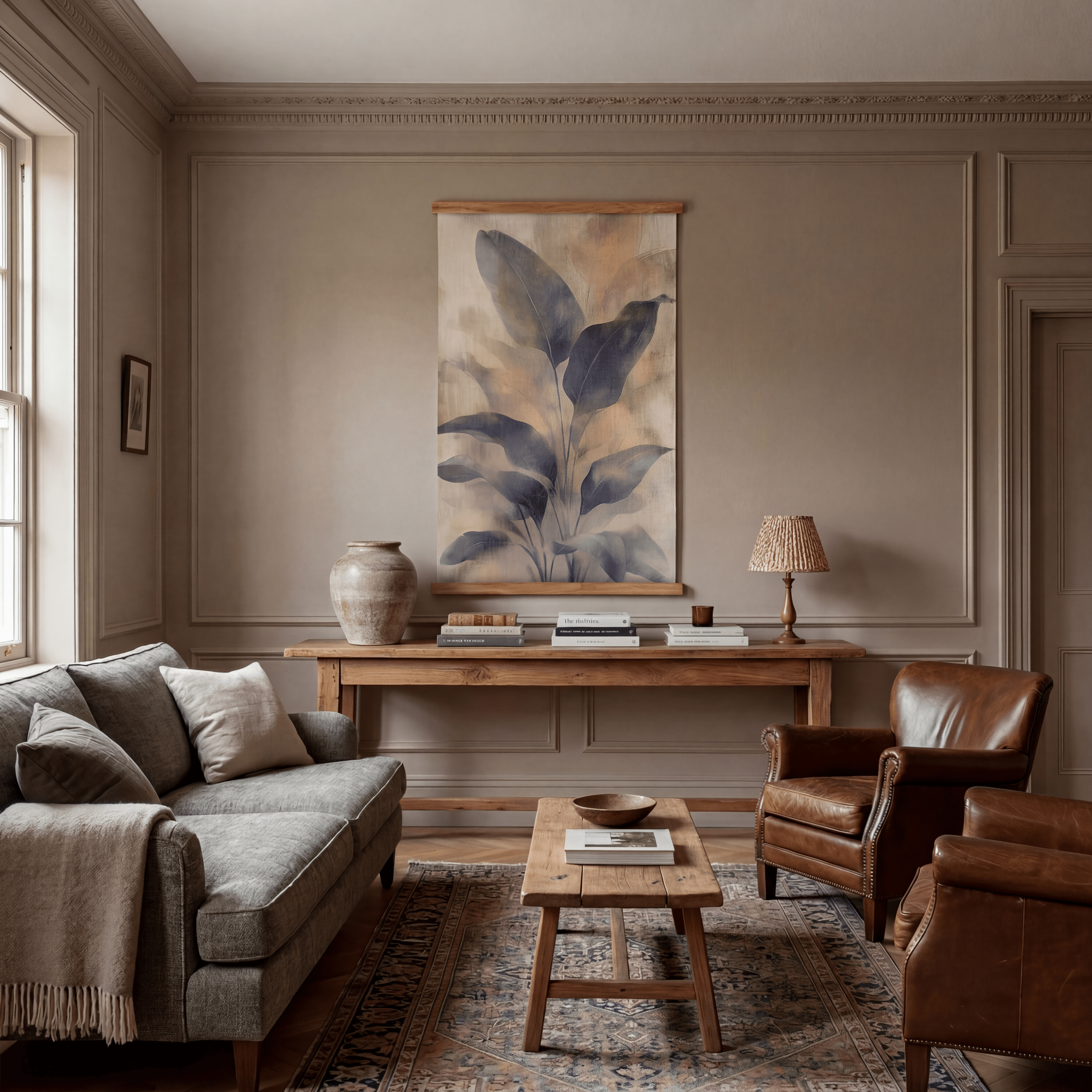 Shadowleaf Study - Tapestry - Benton Lane Home - Painted Paper
