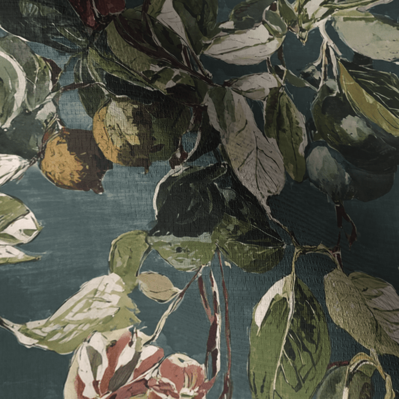 Shadows of Sorrento Faux Grasscloth Wallpaper - Painted Paper