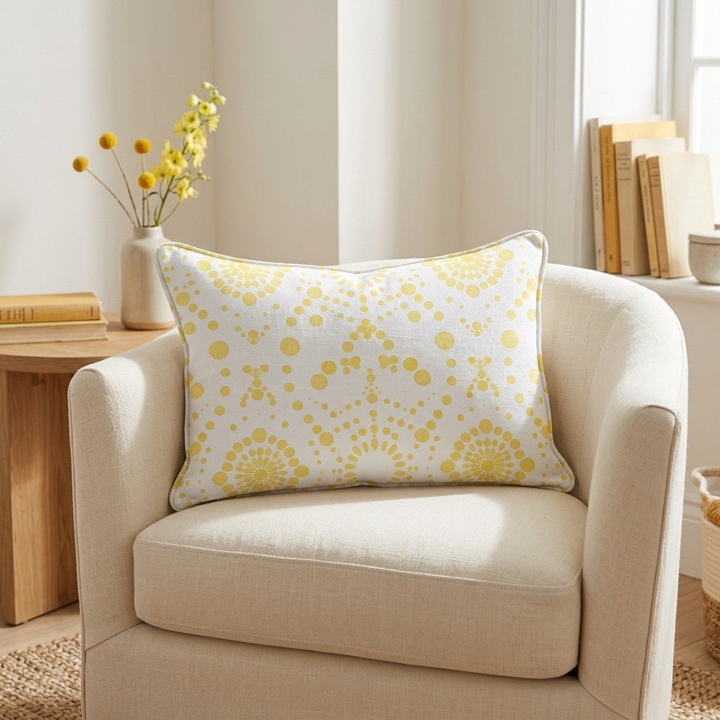 Shelby Throw Pillow - Benton Lane Home - Lemon Park