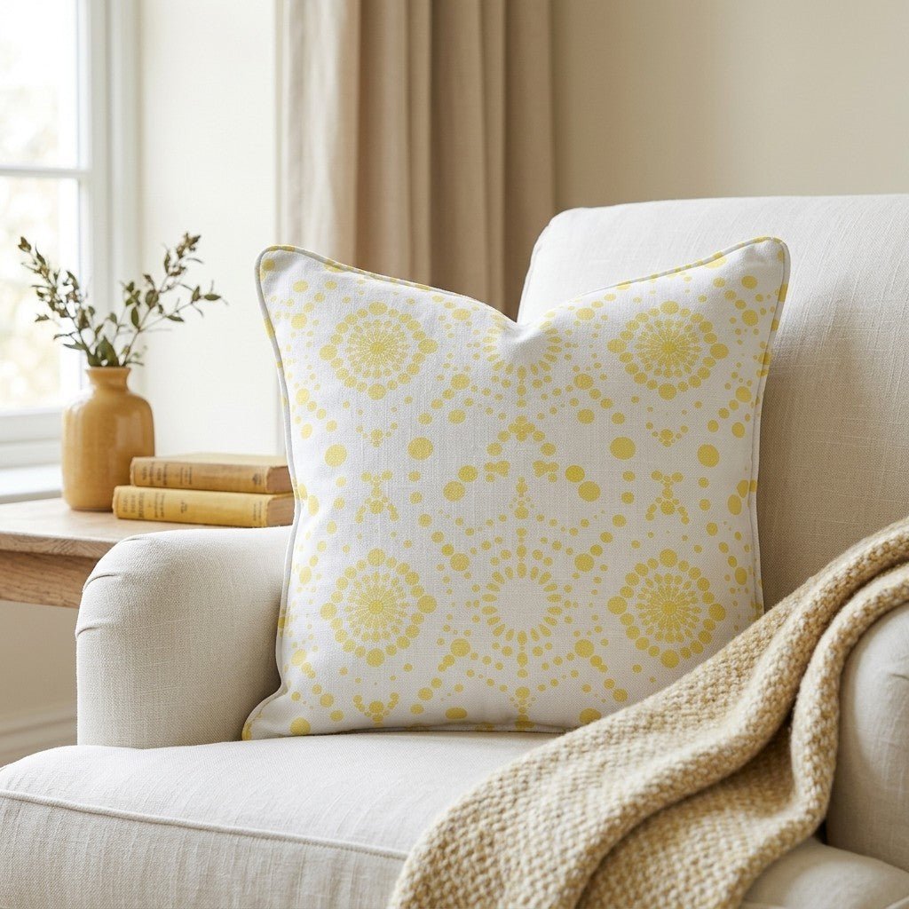 Shelby Throw Pillow - Benton Lane Home - Lemon Park