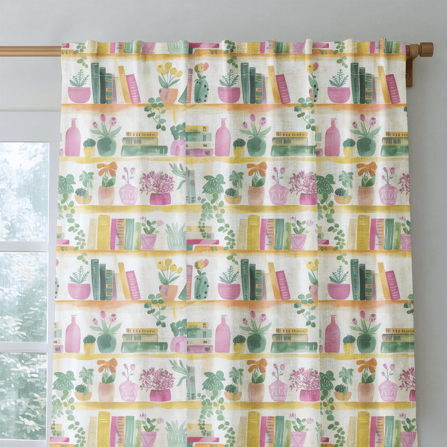 Shelfie - Drapery - Benton Lane Home - Lemon Park