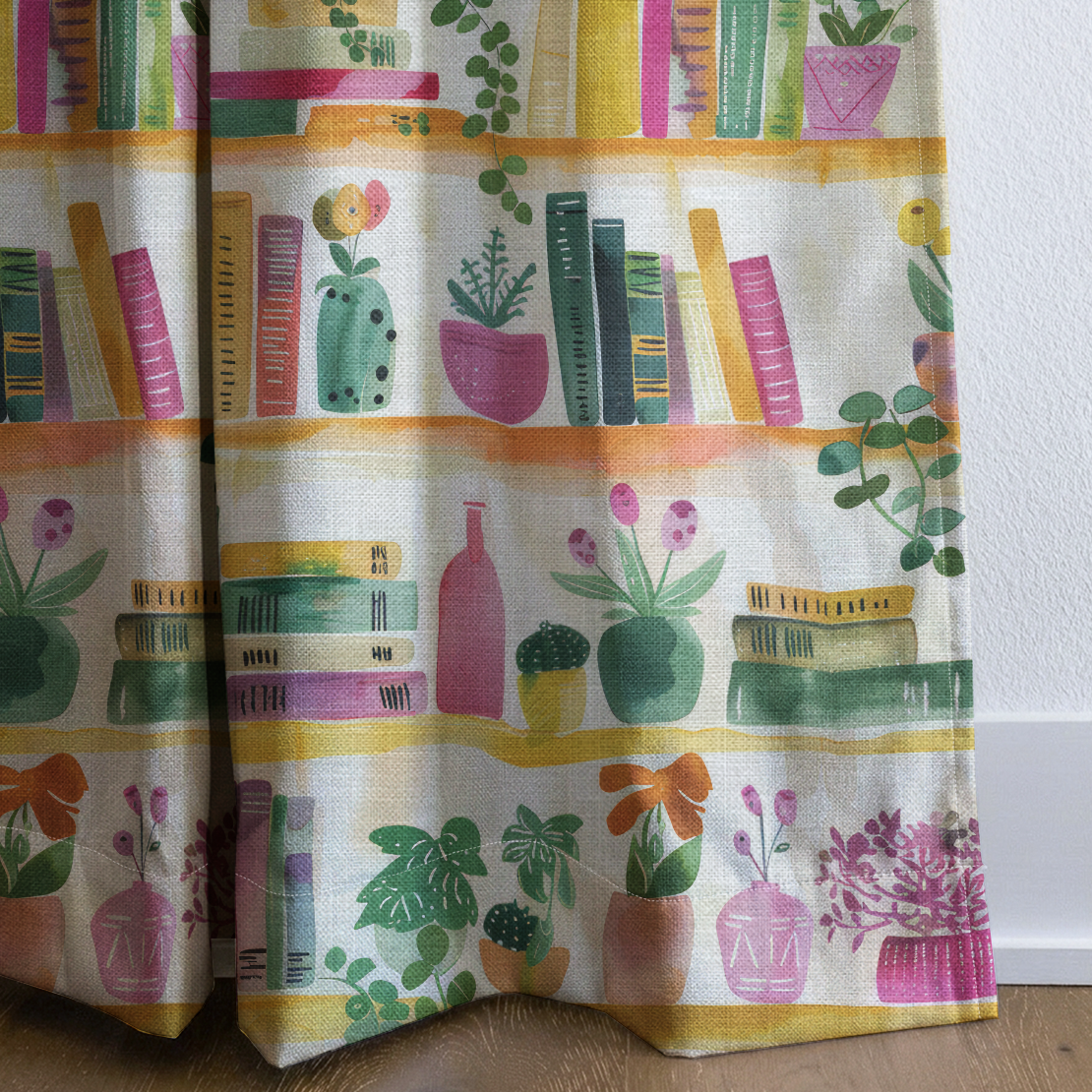 Shelfie - Drapery - Benton Lane Home - Lemon Park