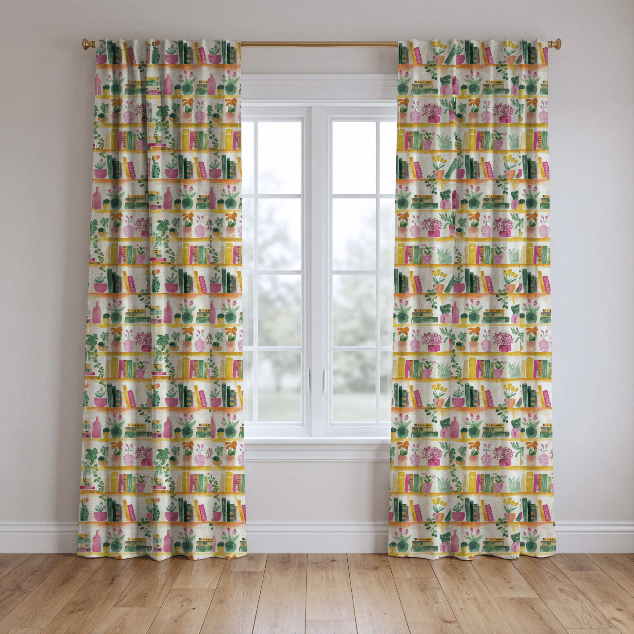 Shelfie - Drapery - Benton Lane Home - Lemon Park