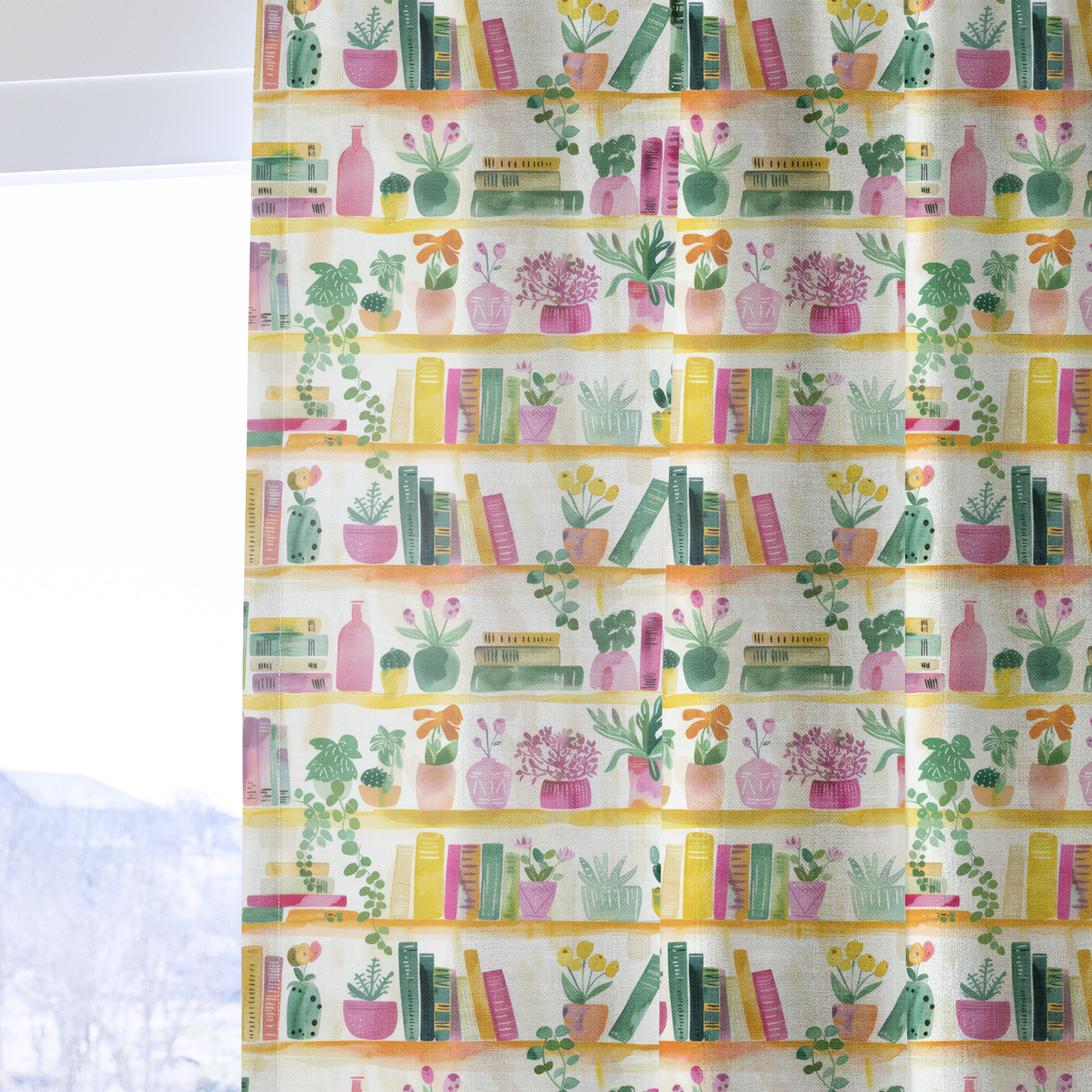 Shelfie - Drapery - Benton Lane Home - Lemon Park
