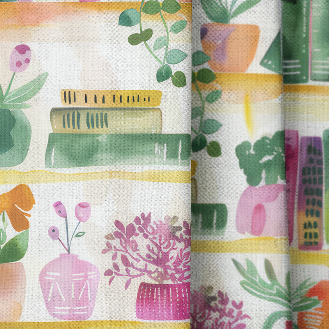 Shelfie - Drapery - Benton Lane Home - Lemon Park