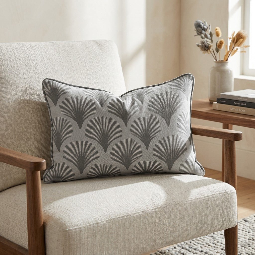Shell House Throw Pillow - Benton Lane Home - Lemon Park