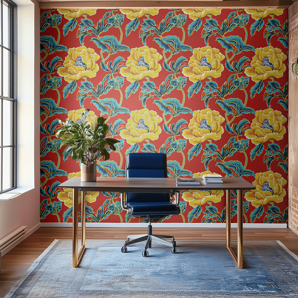 Shiori Wallpaper - Benton Lane Home - Painted Paper