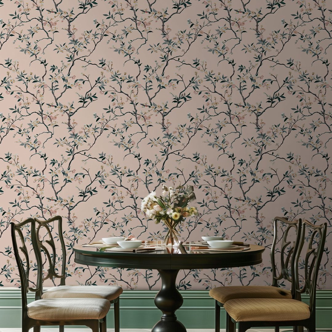 Siena Wallpaper - Benton Lane Home - Painted Paper