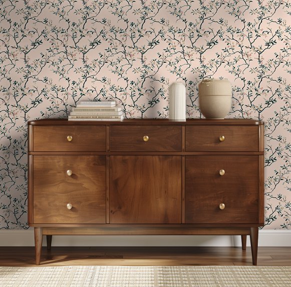 Siena Wallpaper - Benton Lane Home - Painted Paper