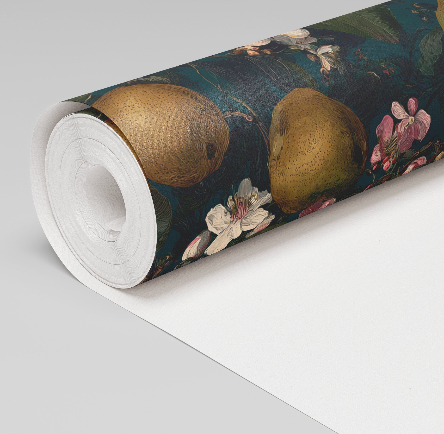 Silken Pear Wallpaper - Painted Paper