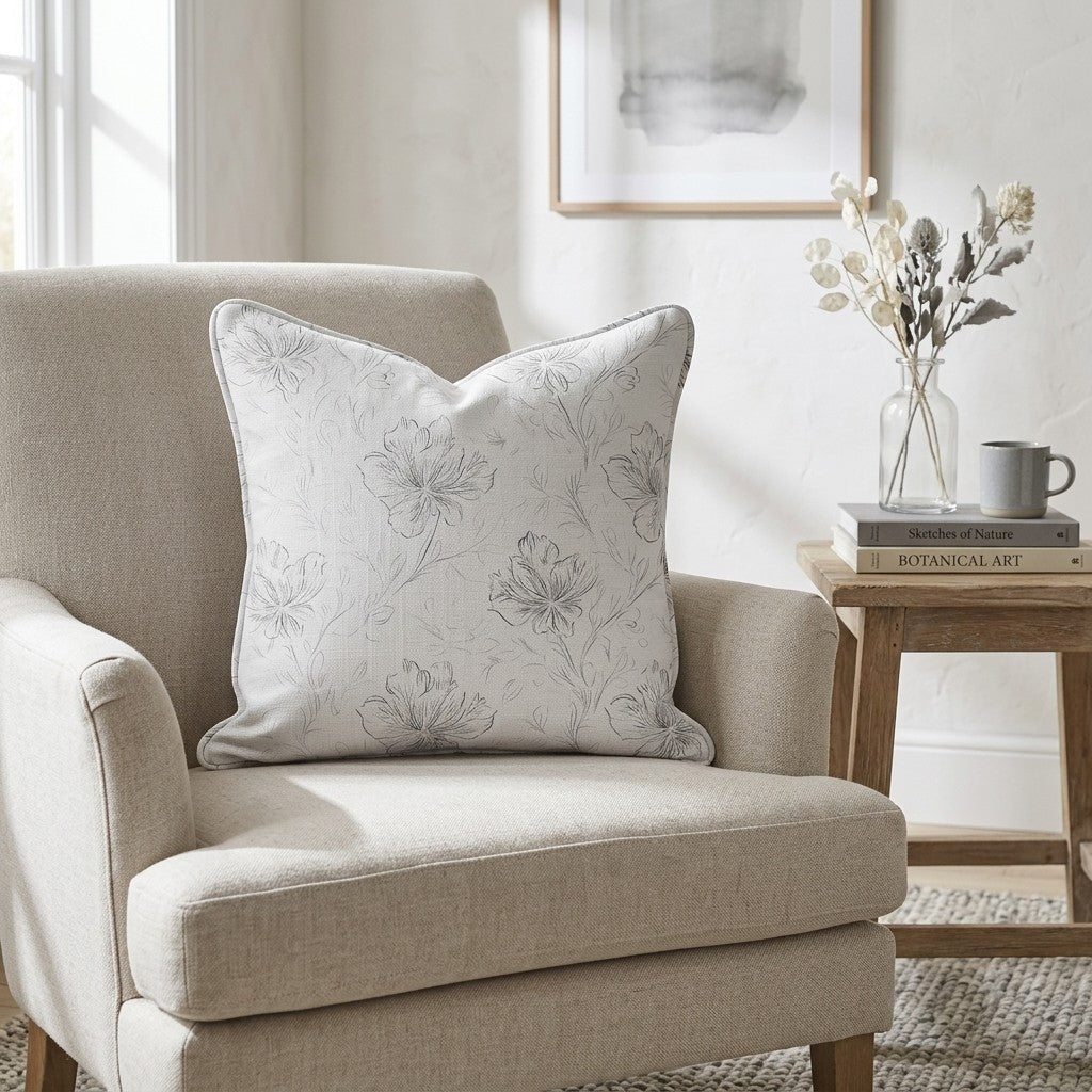 Silver Lining Throw Pillow - Benton Lane Home - Lemon Park