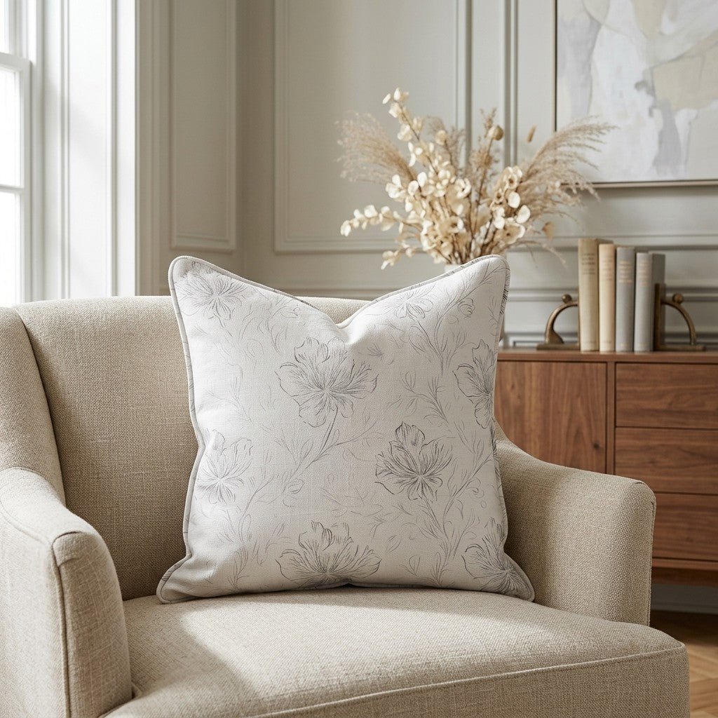 Silver Lining Throw Pillow - Benton Lane Home - Lemon Park