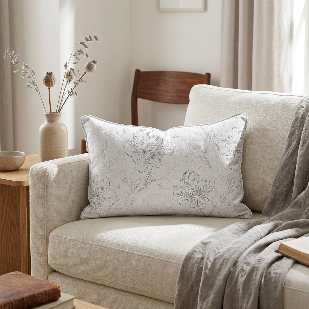 Silver Lining Throw Pillow - Benton Lane Home - Lemon Park