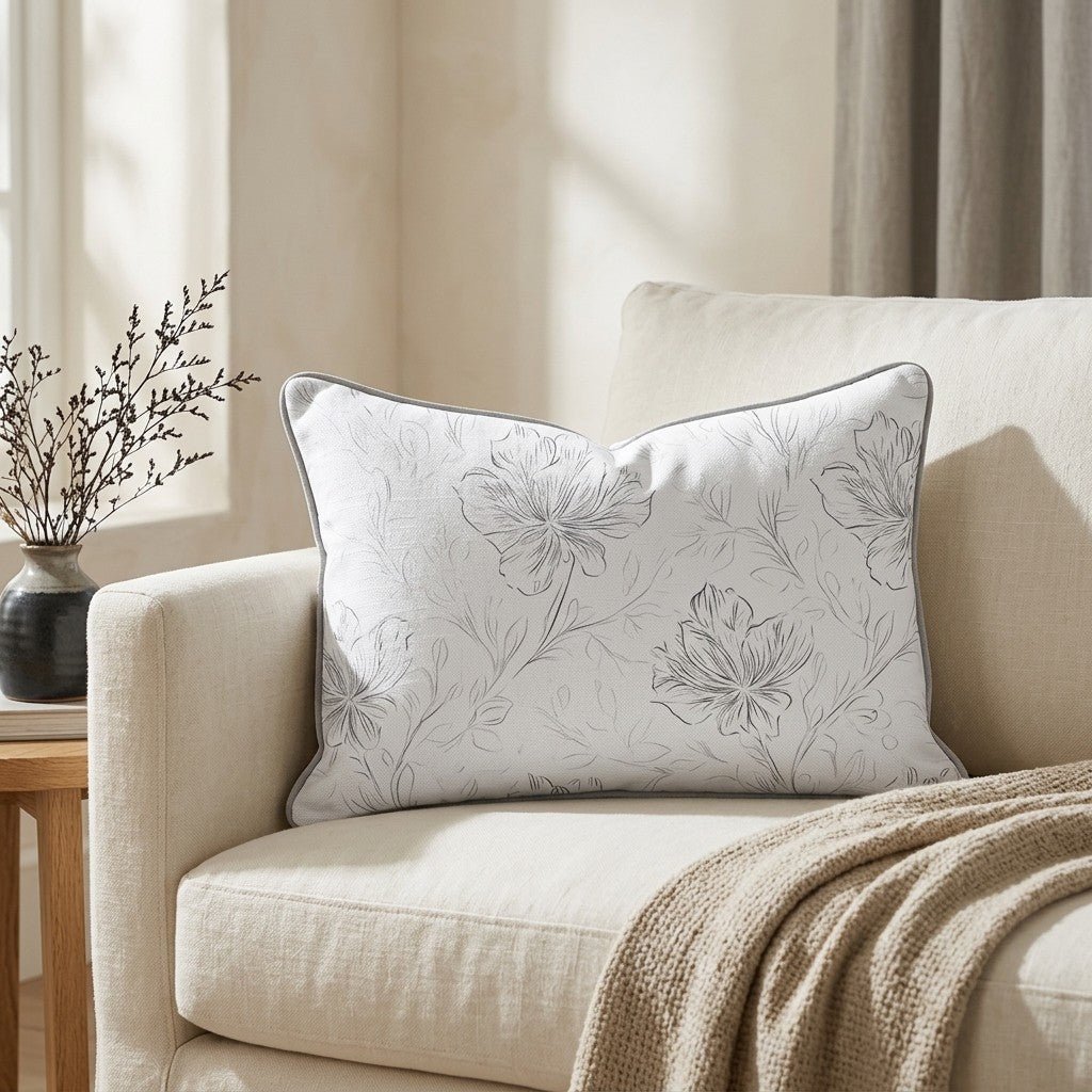 Silver Lining Throw Pillow - Benton Lane Home - Lemon Park