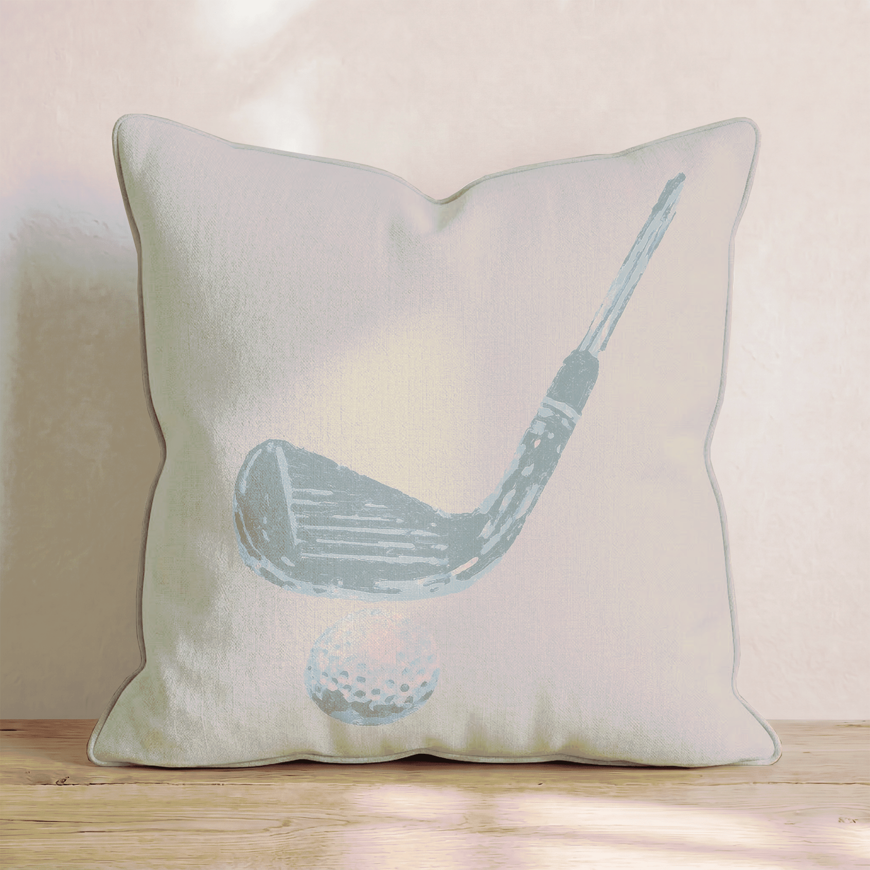 Simple Golf Club Throw Pillow - Benton Lane Home - Hillcroft Home
