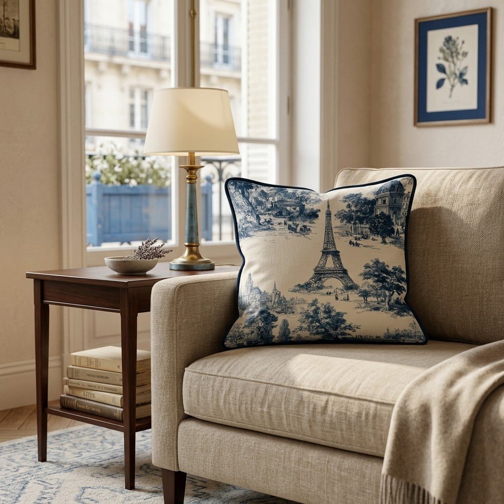 Simply Paris Throw Pillow - Benton Lane Home - Hillcroft Home