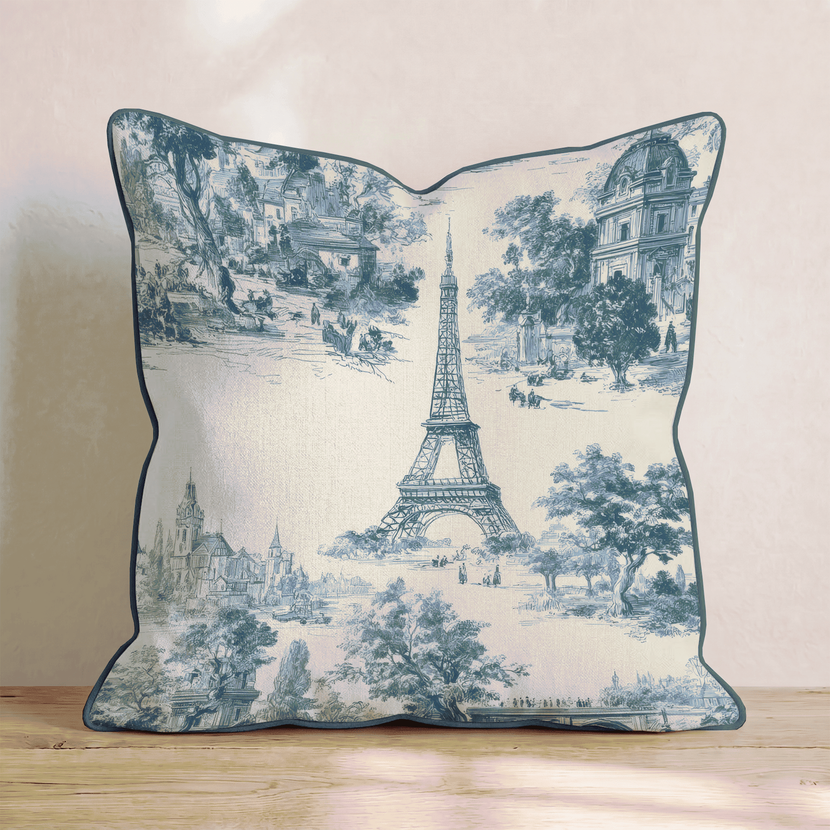 Simply Paris Throw Pillow - Benton Lane Home - Hillcroft Home
