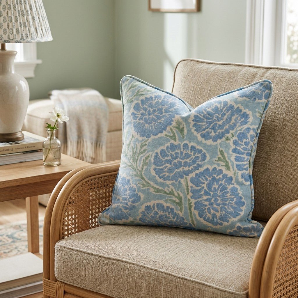 Sketchbook Sue Throw Pillow - Benton Lane Home - Hillcroft Home