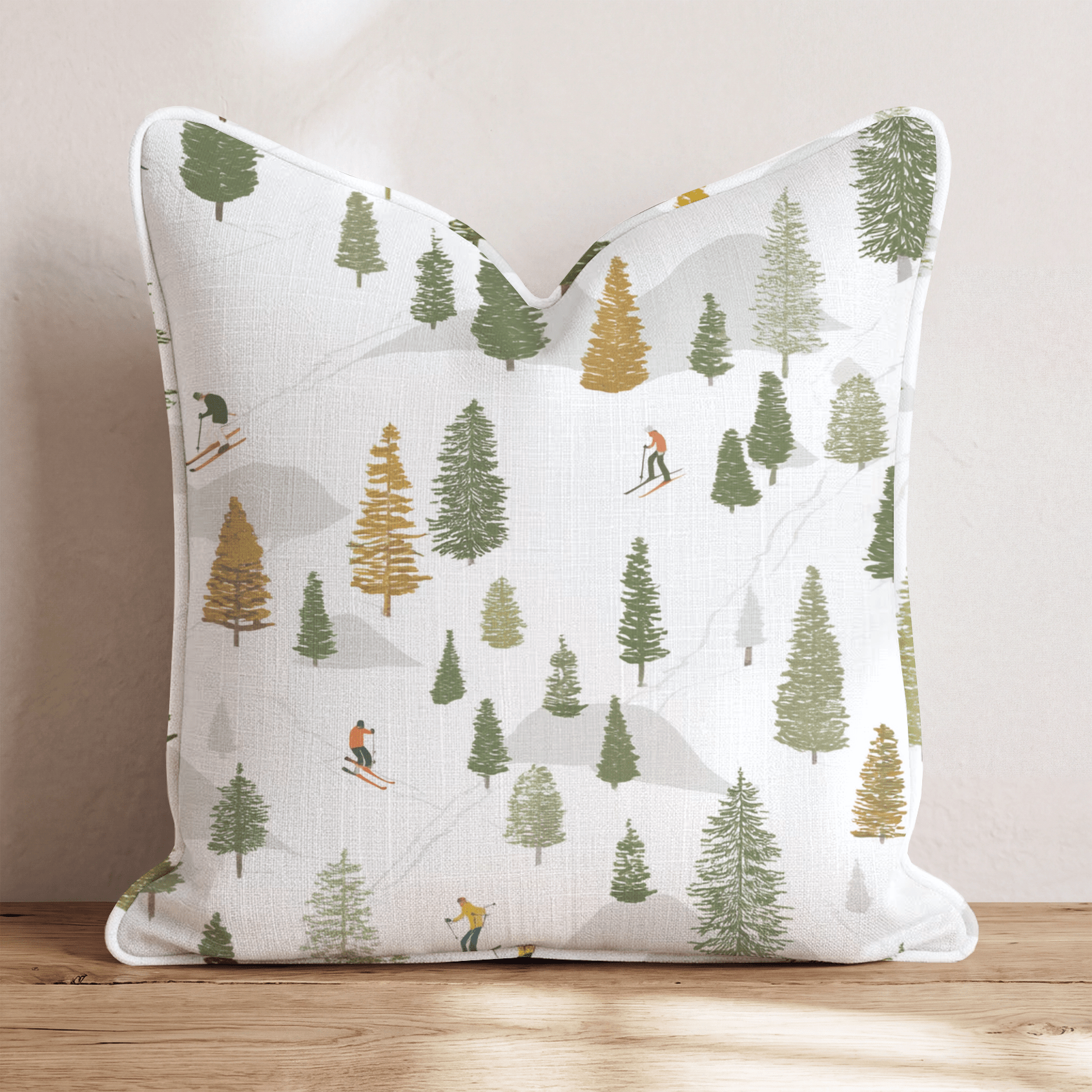 Ski Patrol Throw Pillow - Benton Lane Home - Hillcroft Home
