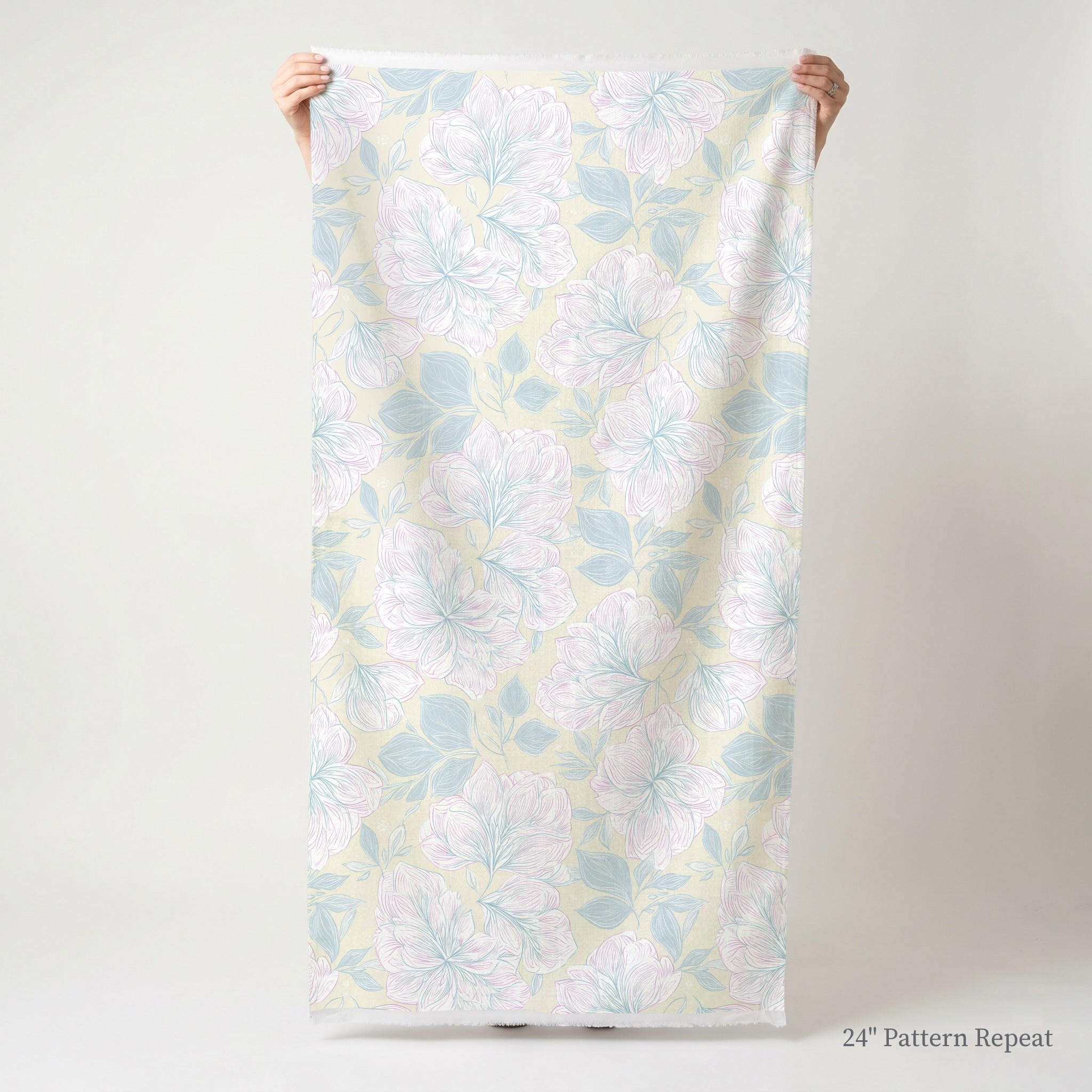 Skipping Through Flowers - Fabric - Benton Lane Home - Lemon Park