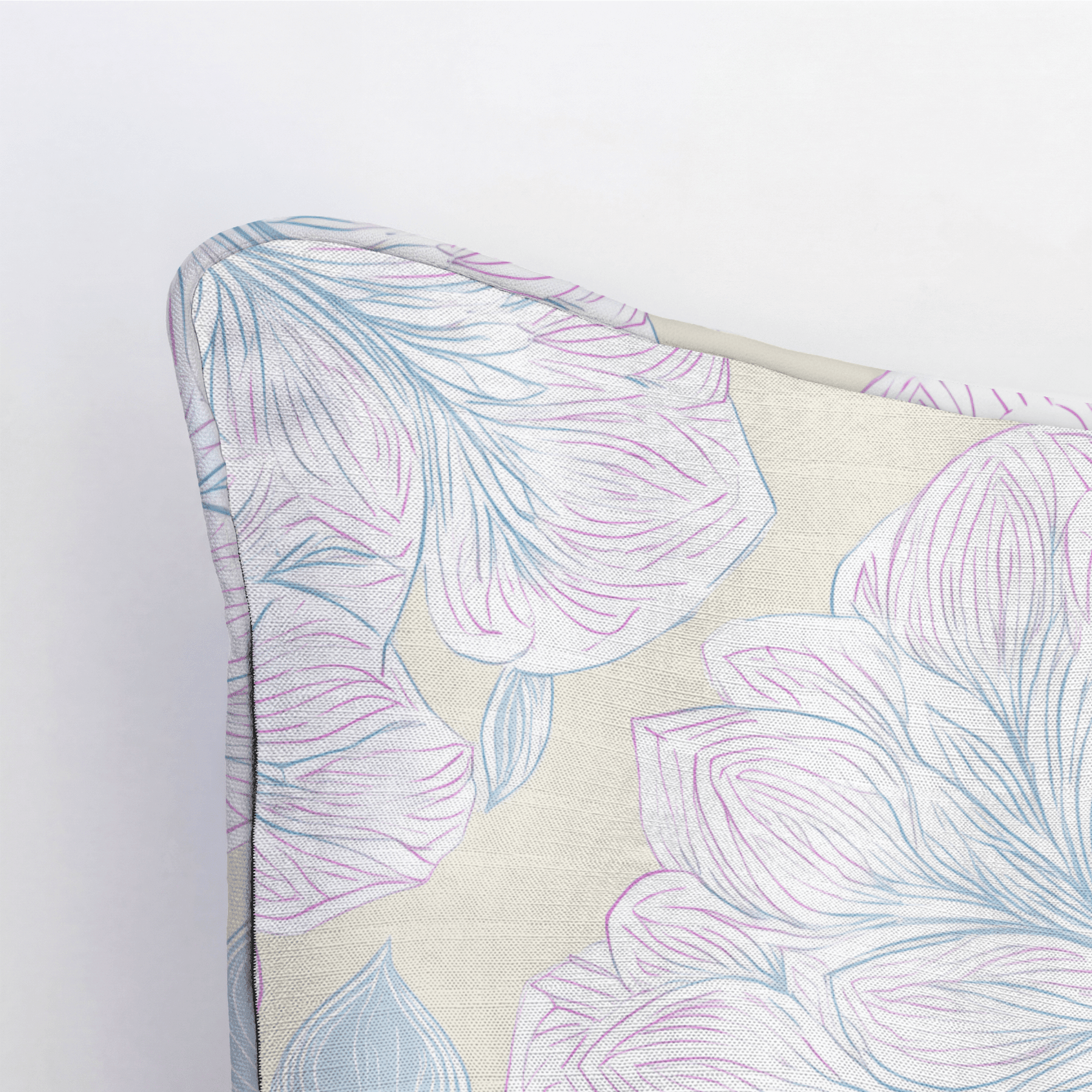 Skipping Through Flowers Throw Pillow - Benton Lane Home - Lemon Park