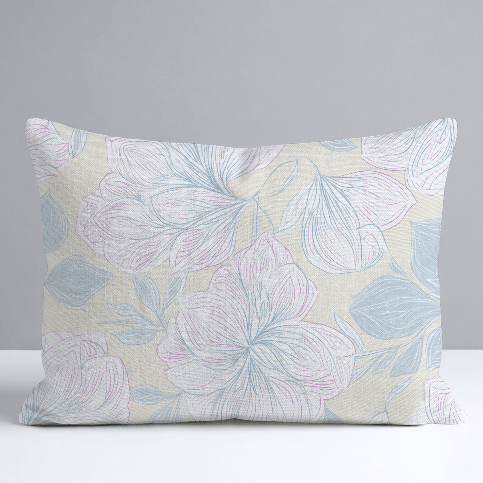 Skipping Through Flowers Throw Pillow - Benton Lane Home - Lemon Park