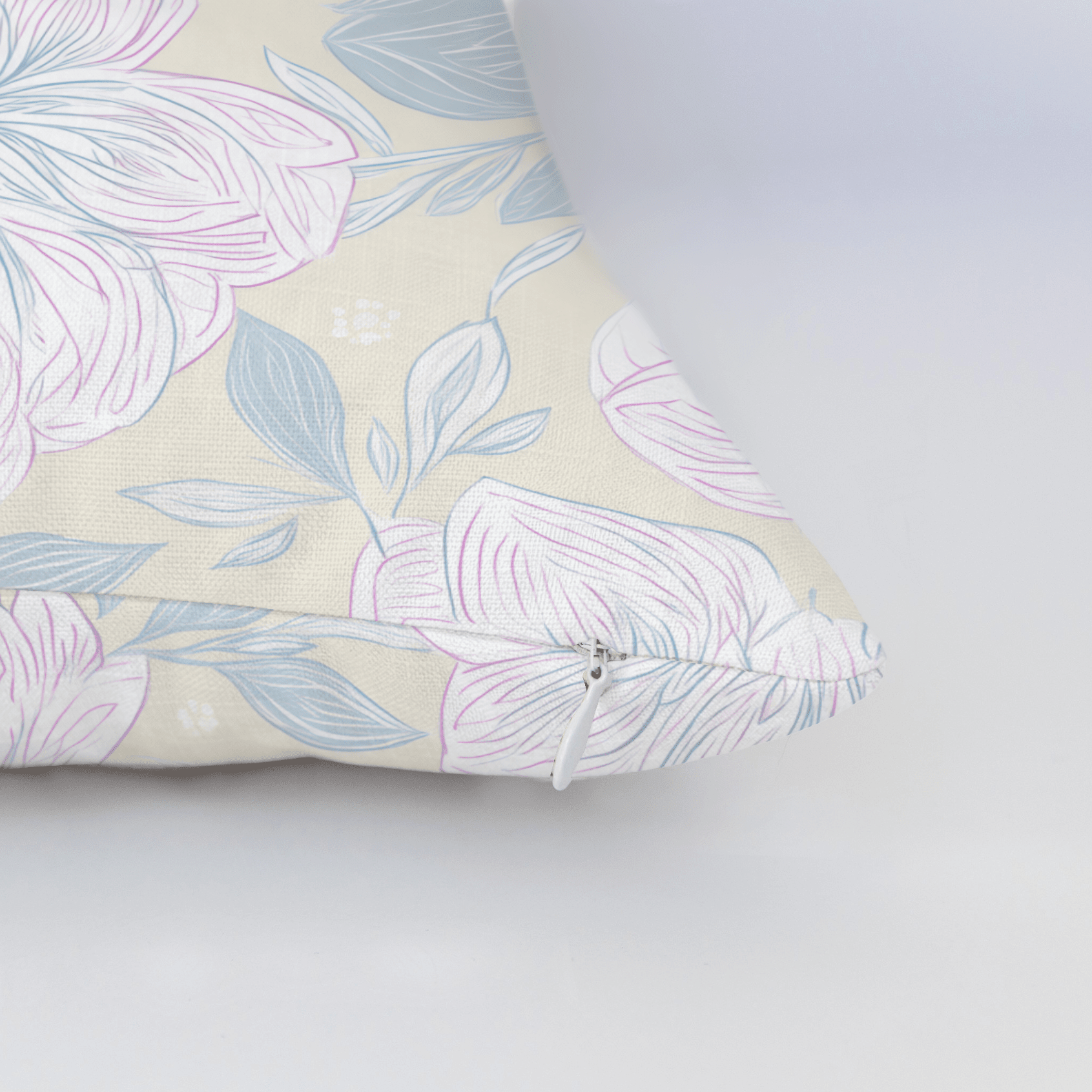 Skipping Through Flowers Throw Pillow - Benton Lane Home - Lemon Park