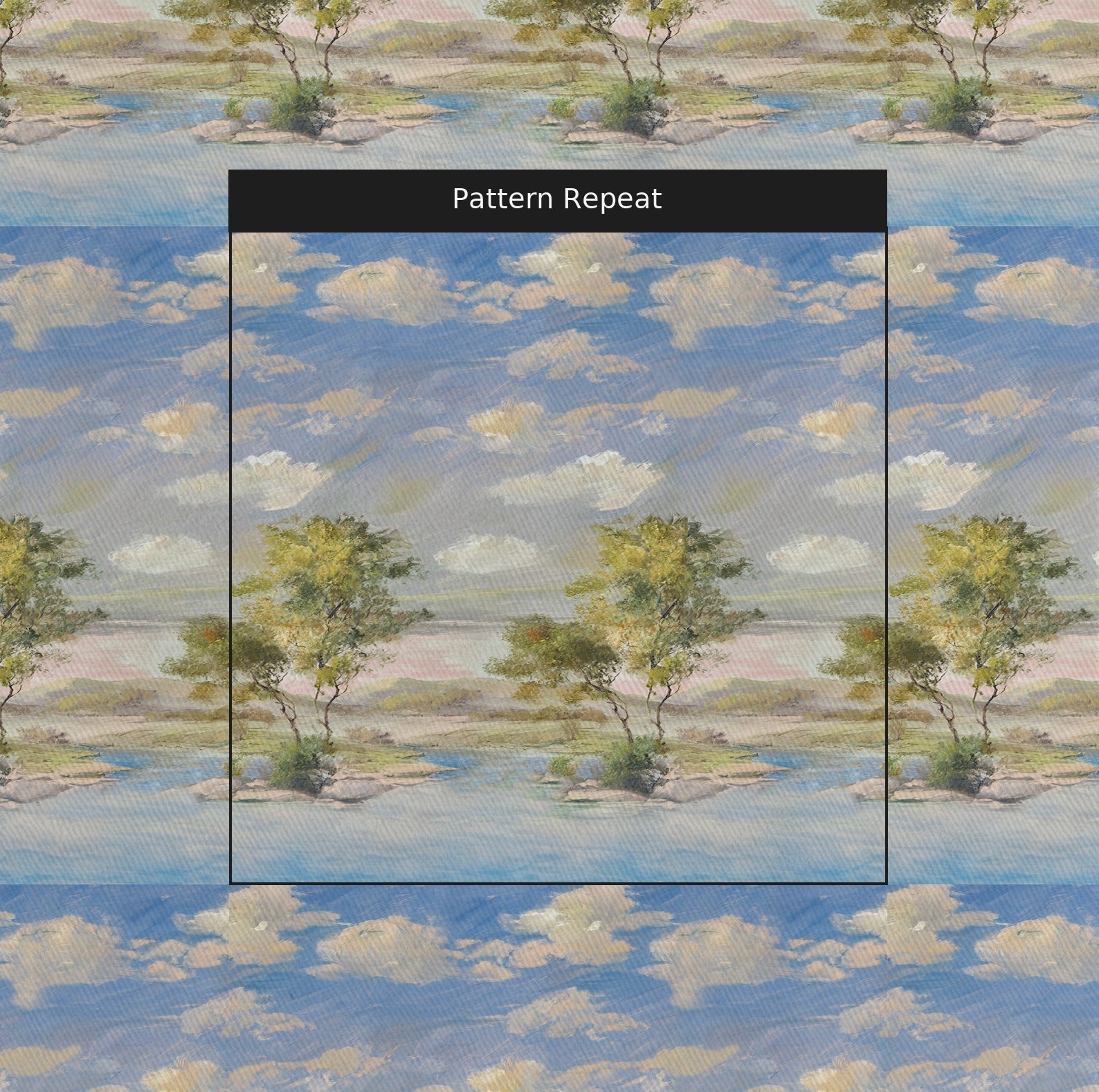 Sky - Fabric - Benton Lane Home - Lemon Park