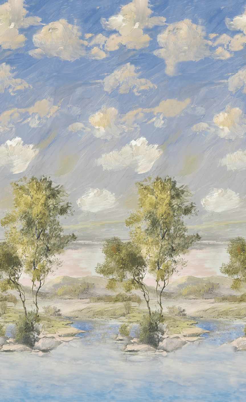 Sky - Wall Mural - Benton Lane Home - Lemon Park