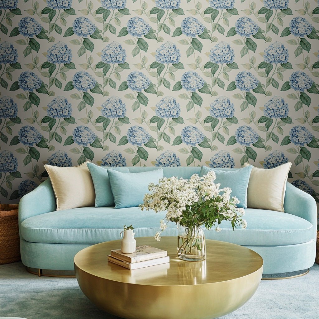 Skylark Bloom Wallpaper - Benton Lane Home - Painted Paper