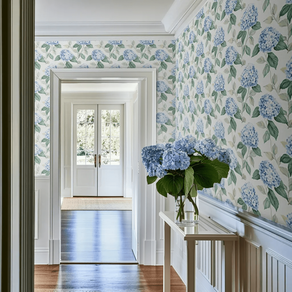 Skylark Bloom Wallpaper - Premium - Benton Lane Home - Painted Paper