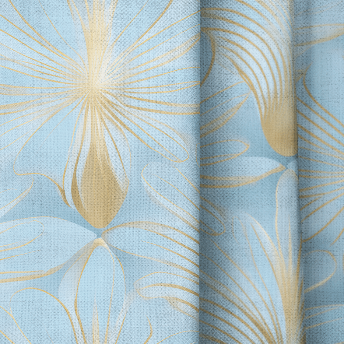 Skylight Gold - Drapery - Lemon Park