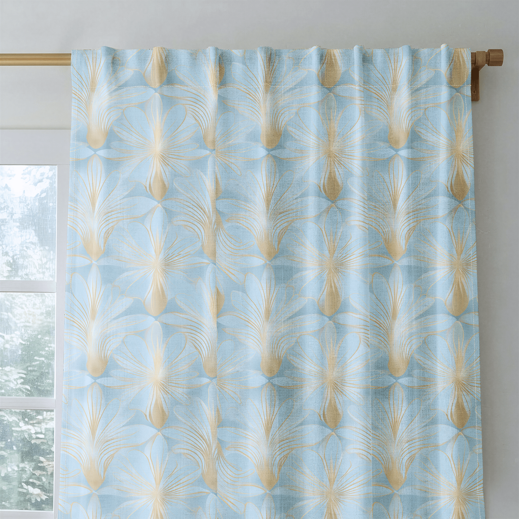 Skylight Gold - Drapery - Lemon Park