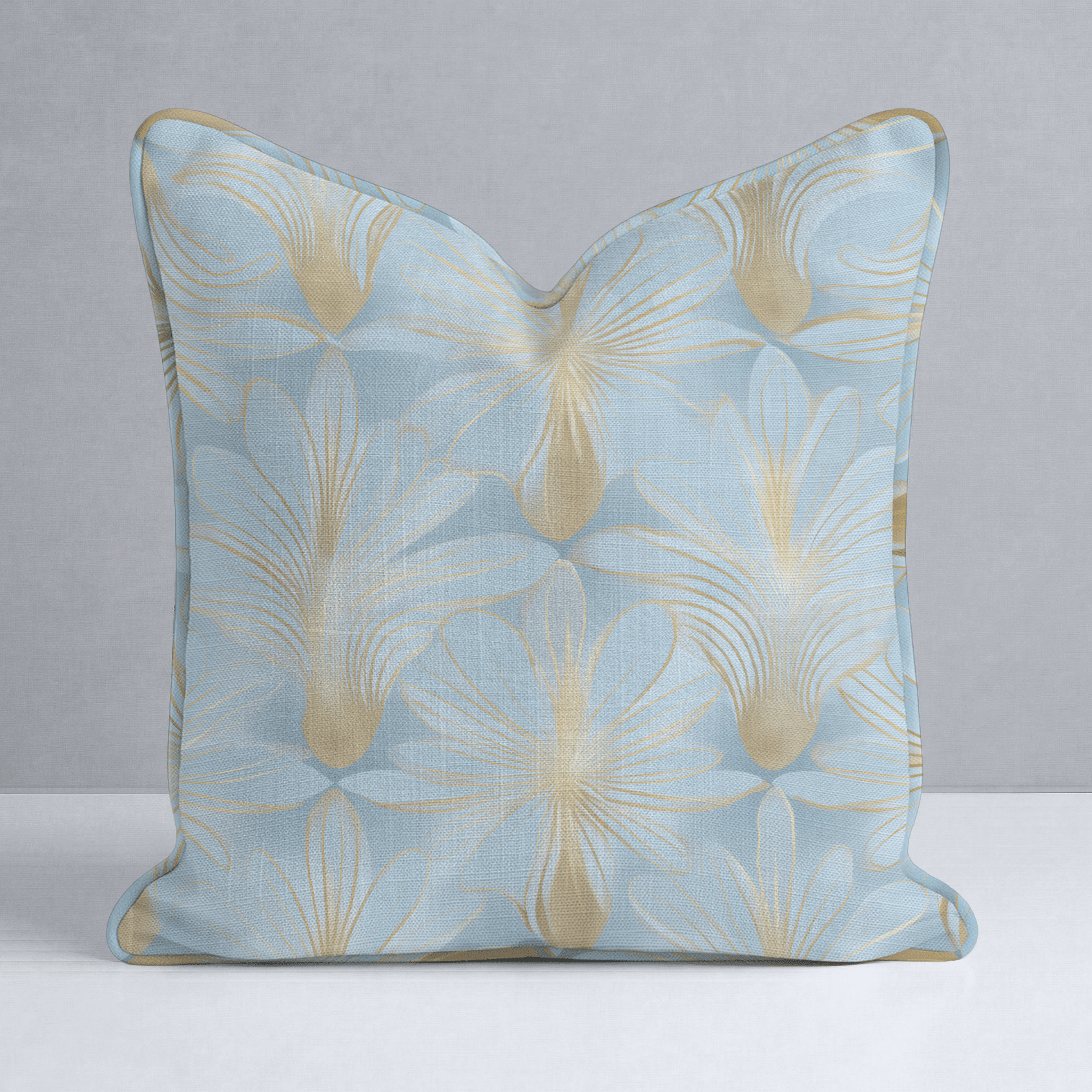 Skylight Gold Throw Pillow - Benton Lane Home - Lemon Park